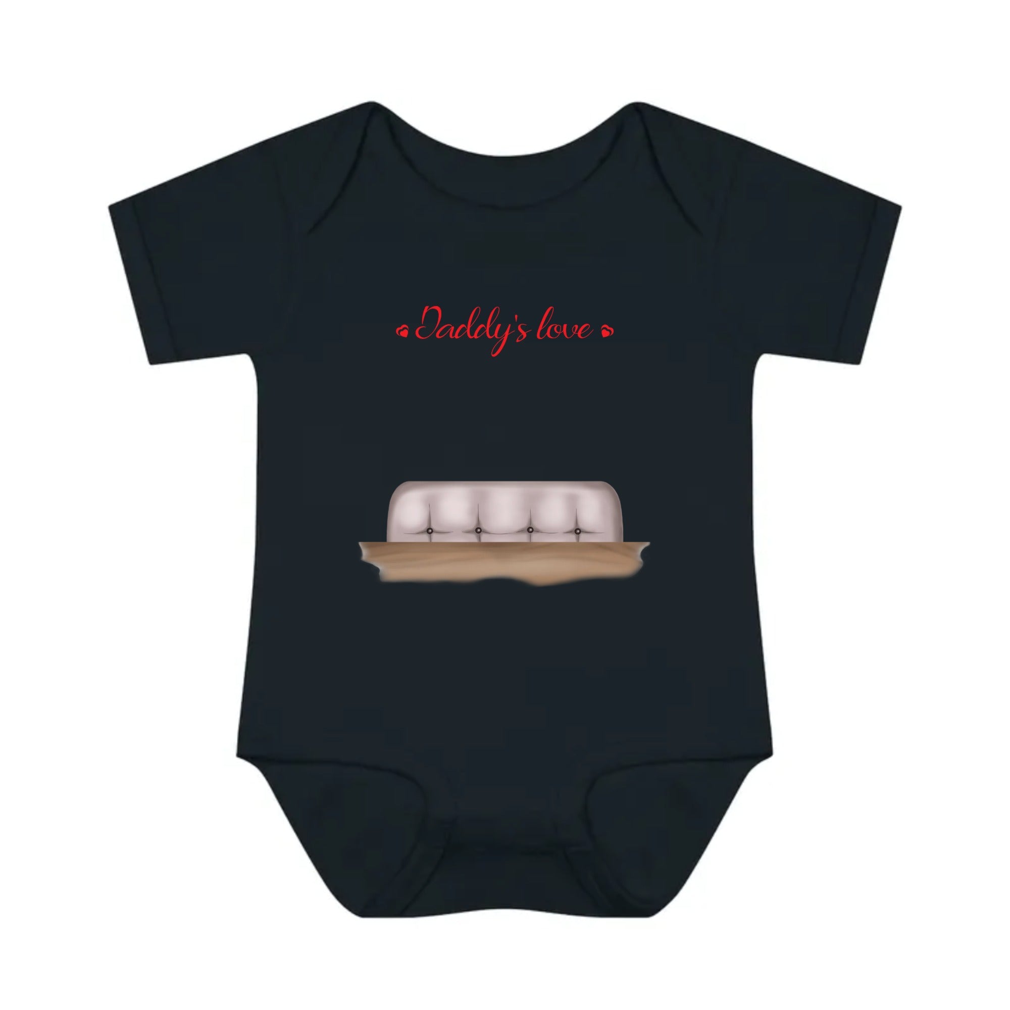 Daddys Love | Infant Baby Rib Bodysuit